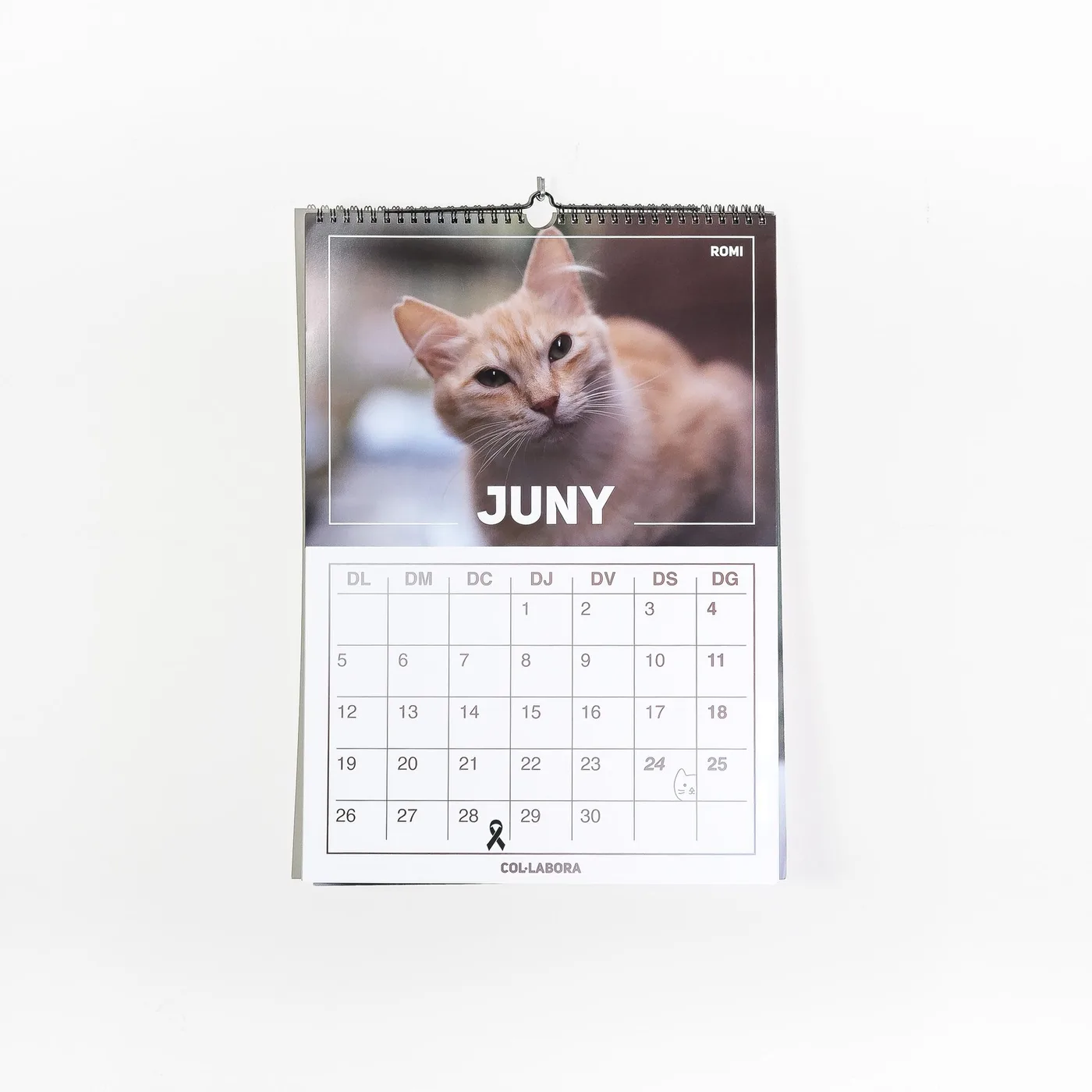 Calendario Pared — Gráficas Rey