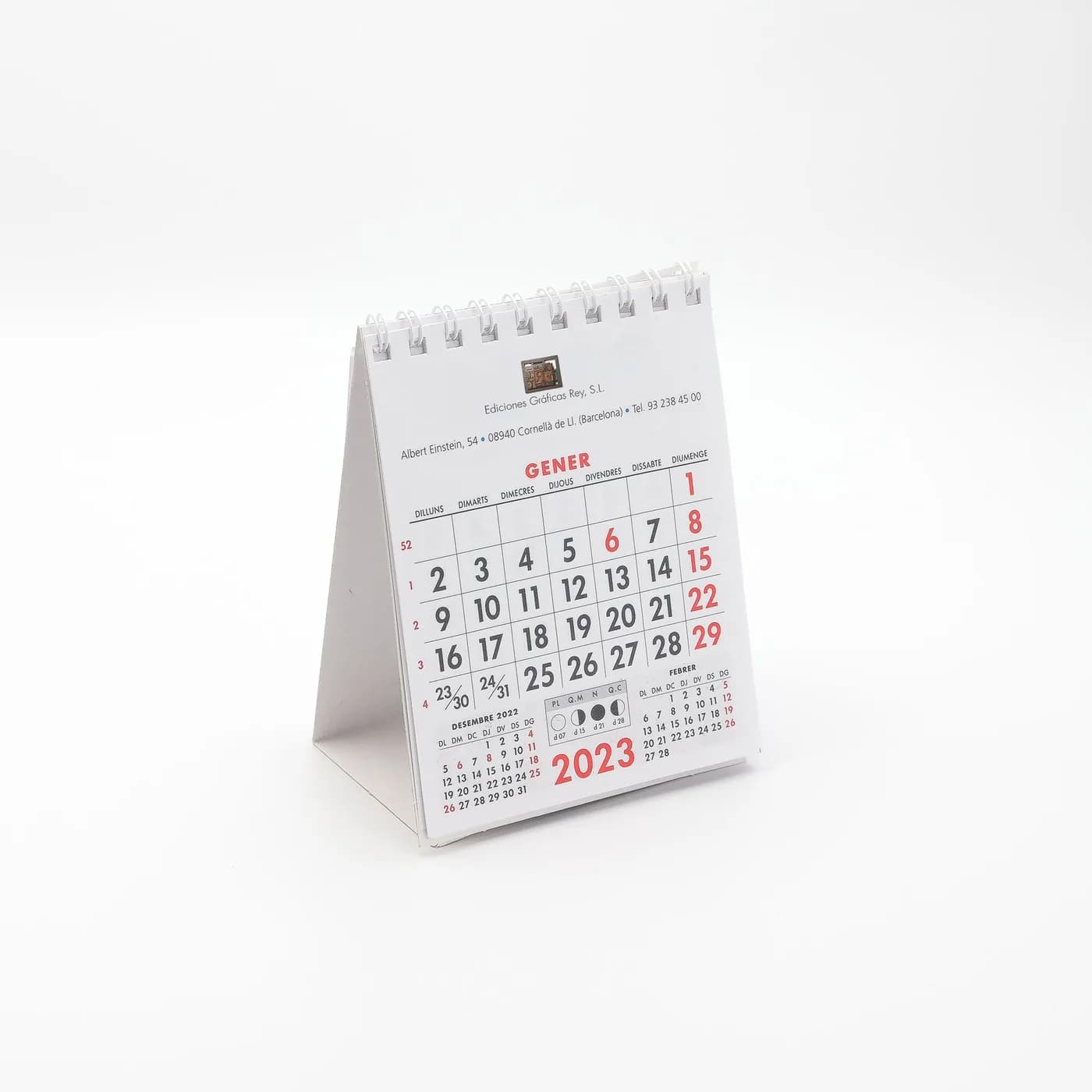 Calendari Valgraf — Gráficas Rey