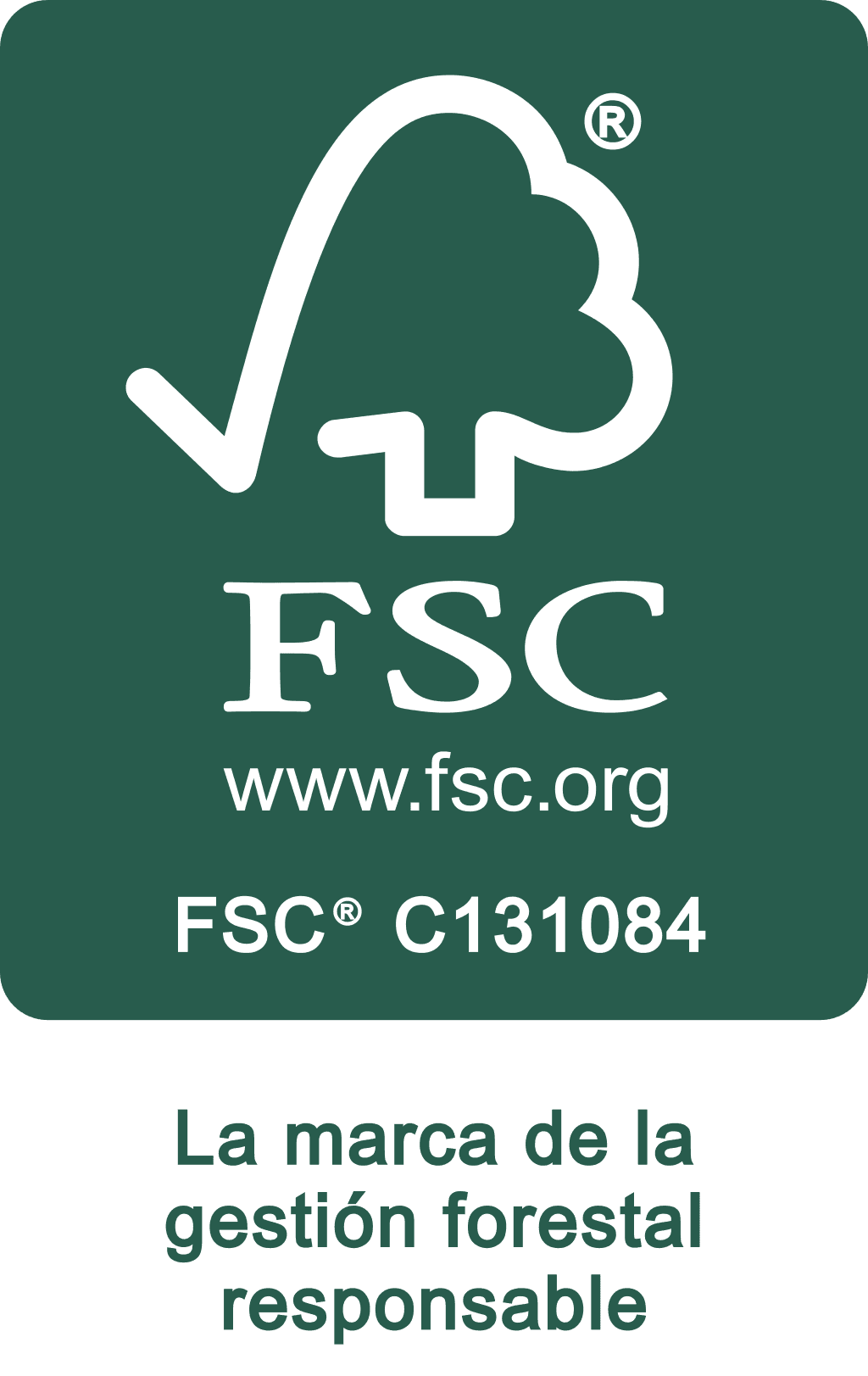 Sello FSC® C131084 de Gráficas Rey
