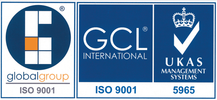 Certificado ISO 9001 de Gráficas Rey (GCL International, UKAS)